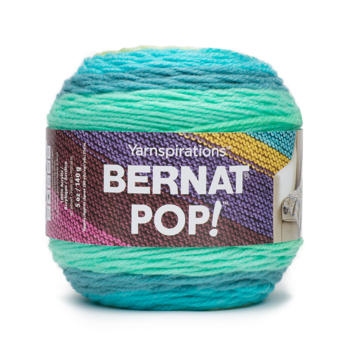 Bernat Pop! Aran Yarn 140g